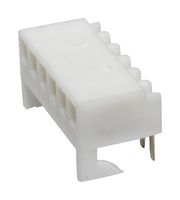 22-15-2076 - PCB Receptacle, Signal, 2.54 mm, 1 Rows, 7 Contacts, Through Hole Mount Right Angle, KK 254 4455 - MOLEX