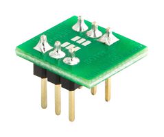RE910PIN - IC Adapter, PCB, 6-SOT-23, 7.62 mm Row Pitch, 2.54 mm Spacing - ROTH ELEKTRONIK