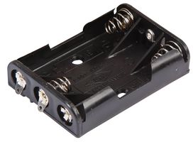 MP000340 - Battery Holder, Solder, 3 x AAA - MULTICOMP PRO