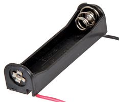 MP000345 - Battery Holder, Wired, 1 x AAA - MULTICOMP PRO