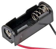 MP000355 - Battery Holder, Wire Leads, 1 x N - MULTICOMP PRO
