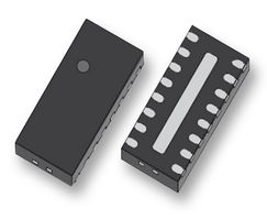 EMIF08-LCD04M16 - EMI Filter, 8-Channel, ESD Protection, 400 MHz, µQFN-16 - STMICROELECTRONICS