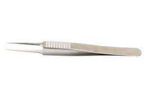 5SG.CX.0 - Tweezer, Precision, Straight, Extra Fine, Nickel Chrome Tip, 110 mm Length - IDEAL-TEK