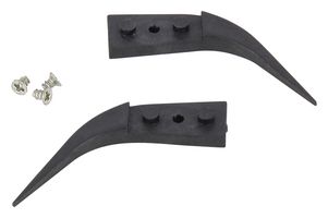 A277CF - Tweezer Tip, Curve, Pointed, Polyamide, Carbon Fibre Reinforced, 30 mm Overall Length - IDEAL-TEK