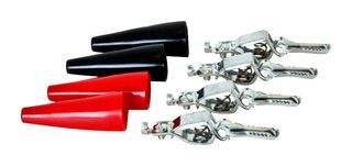 010015. - CROCODILE CLIP PACK, 8 PC - MUELLER ELECTRIC