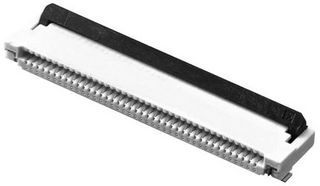 XF2M24151AR100 - FFC / FPC Board Connector, 0.5 mm, 24 Contacts, Receptacle, XF2M, Surface Mount, Top, Bottom - OMRON ELECTRONIC COMPONENTS