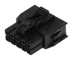 105308-1210 - Connector Housing, Nano-Fit 105308, Receptacle, 10 Ways, 2.5 mm - MOLEX