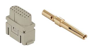 CX25IFCIFD0.5 - Heavy Duty Connector, MIXO, Insert, 25 Contacts, Receptacle, Crimp Socket - ILME