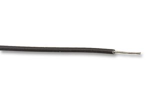 MCP00024 - Wire, PVC, Black, 0.22 mm², 328 ft, 100 m, BS4808 / Def Stan 61-12, 7/0.2 - MULTICOMP PRO