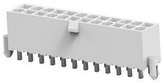 2-2825274-4 - Rectangular Power Connector, 24 Contacts, VAL-U-LOK HCS, PCB Mount, Through Hole, 4.2 mm, Plug - TE CONNECTIVITY