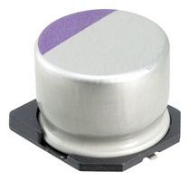 100SXV27M - Polymer Aluminium Electrolytic Capacitor, 27 µF, 100 V, Radial Can - SMD, 0.03 ohm - PANASONIC