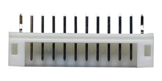 MP001763 - Pin Header, Wire-to-Board, 2 mm, 1 Rows, 12 Contacts, Through Hole, MP W2B 2MM - MULTICOMP PRO