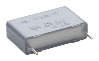 MKP1841422135 - General Purpose Film Capacitor, Double Metallized PP, Radial Box - 2 Pin, 0.22 µF, ± 10%, 650 V - VISHAY