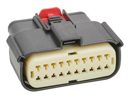 160074-0003 - Automotive Connector Housing, Key C, MX150 160074, Receptacle, 20 Ways - MOLEX