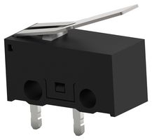 SAJ101XBL0N74SNOPTQ - Microswitch, Ultra Subminiature, Bend Lever, SPST-NO, PC Pin, 100 mA, 30 V - ALCOSWITCH - TE CONNECTIVITY