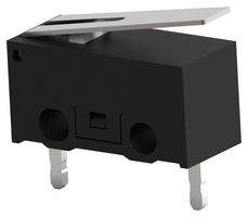 SAJ13XXHL0N88SNCPTQ - Microswitch, Ultra Subminiature, Hinge Lever, SPST-NC, PC Pin, 3 A - ALCOSWITCH - TE CONNECTIVITY