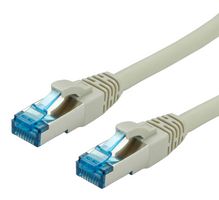 MP001964 - Ethernet Cable, S/FTP, Cat6a, RJ45 Plug to RJ45 Plug, SFTP (Screened Foiled Twisted Pair), Grey - MULTICOMP PRO