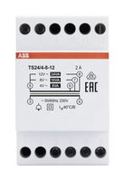 TS24/4-8-12 - DIN Rail Mount Transformer, Non-Inherently Short-Circuit Proof Bell, 230V, 4V, 8V, 12V, 24 VA - ABB