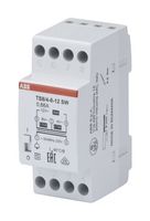TS8/4-8-12SW - DIN Rail Mount Transformer, Non-Inherently Short-Circuit Proof Bell, 230V, 4V, 8V, 12V, 8 VA - ABB