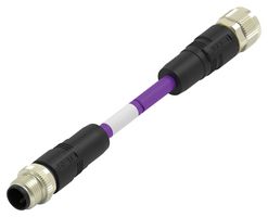 TAB62546501-020 - Sensor Cable, 2P, PROFIBUS, 2 m, 6.6 ft - TE CONNECTIVITY