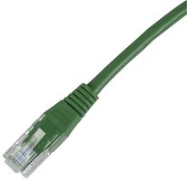 003-3NB4-005-04 - Ethernet Cable, Cat5e, Cat5e, RJ45 Plug to RJ45 Plug, UTP (Unshielded Twisted Pair), Green, 0.5 m - CONNECTIX CABLING SYSTEMS