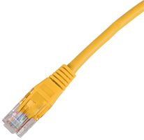 003-3NB4-010-06B - Ethernet Cable, Cat5e, Cat5e, RJ45 Plug to RJ45 Plug, UTP (Unshielded Twisted Pair), Yellow, 1 m - CONNECTIX CABLING SYSTEMS
