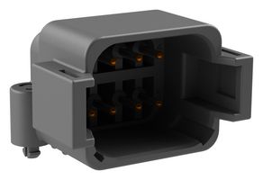 ATF13-08PA-BM01 - Automotive Connector, Board Lock AT Series, Right Angle Receptacle, 8 Contacts, PCB Pin - AMPHENOL SINE/TUCHEL