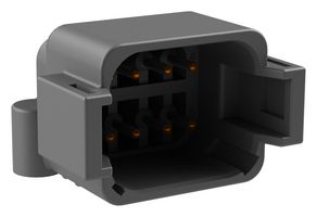 ATF13-08PA-BM11 - Automotive Connector, Board Lock AT Series, Right Angle Receptacle, 8 Contacts, PCB Pin - AMPHENOL SINE/TUCHEL