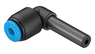 QSL-6H-4 - Pneumatic Fitting, Push-In L-Fitting, 14 bar, 6 mm, PBT (Polybutylene Terephthalate), QSL - FESTO