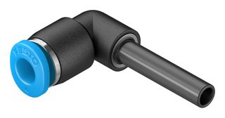 QSML-4H - Pneumatic Fitting, Push-In L-Fitting, 14 bar, 4 mm, PBT (Polybutylene Terephthalate), QSML - FESTO