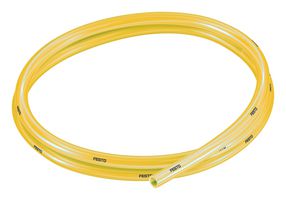 PUN-H-8X1,25-TGE - Pneumatic Tubing, 8 mm, 5.7 mm, PU (Polyurethane), Transparent Yellow, 10 bar, 50 m - FESTO