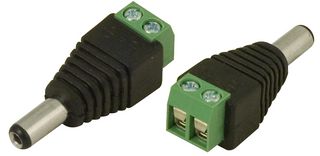 CLB-JL-52Y - DC Power Connector, Plug, Cable Mount, Screw - CLEVER LITTLE BOX