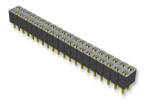 SLW-106-01-S-S . - PCB Receptacle, Board-to-Board, 2.54 mm, 1 Rows, 6 Contacts, Through Hole Mount, SLW - SAMTEC