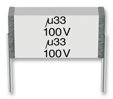 B32564J1336K000 - General Purpose Film Capacitor, Metallized PET Stacked, Radial Box - 2 Pin, 33 µF, ± 10%, 63 V - EPCOS