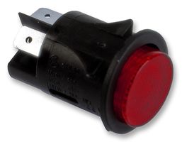 SP6018C1G0000 - Pushbutton Switch, SP60 Series, 25 mm, DPST, Off-(On), Round Raised - MOLVENO