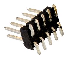 62100421021 - Pin Header, Board-to-Board, 1.27 mm, 2 Rows, 4 Contacts, Surface Mount, WR-PHD - WURTH ELEKTRONIK