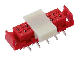 690367291676 - PCB Receptacle, Board-to-Board, 2.54 mm, 2 Rows, 16 Contacts, Surface Mount, WR-MM - WURTH ELEKTRONIK