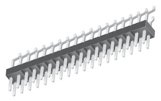 TSM-130-01-S-DH . - Pin Header, Board-to-Board, 2.54 mm, 2 Rows, 60 Contacts, Surface Mount Right Angle, TSM Series - SAMTEC