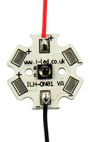 ILH-IO01-85SL-SC211-WIR200. - IR Emitter Module, 1 Chip, 850 nm, ± 45° (90°), 1340 mW/Sr, 200 mm Red & Black, Star PCB - INTELLIGENT LED SOLUTIONS