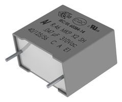 R463F2470JBH1K - Safety Capacitor, Metallized PP, Radial Box - 2 Pin, 47000 pF, ± 10%, X2, Through Hole - KEMET