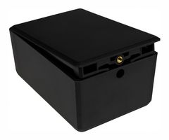 CBEAC-01-BK - Plastic Enclosure, Multipurpose, ABS, 40 mm, 60 mm, 90 mm, IP40 - CAMDENBOSS