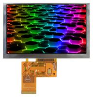 MDT0500D6IH-RGB - TFT LCD, 5 ", 800 x 480 Pixels, Landscape, RGB, 3.3V - MIDAS
