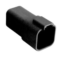 PX0106P06BK - Automotive Connector, PX0 Series, Straight Receptacle, 6 Contacts - BULGIN LIMITED