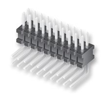 FTSH-105-04-L-D-RA - Pin Header, Right Angle, Board-to-Board, Wire-to-Board, 1.27 mm, 2 Rows, 10 Contacts - SAMTEC