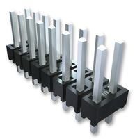 HTSW-104-14-F-D - Pin Header, Vertical, Board-to-Board, 2.54 mm, 2 Rows, 8 Contacts, Through Hole, HTSW - SAMTEC