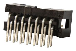TSS-107-04-L-D-RA - Pin Header, Boxed, Board-to-Board, 2.54 mm, 2 Rows, 14 Contacts, Through Hole Right Angle - SAMTEC