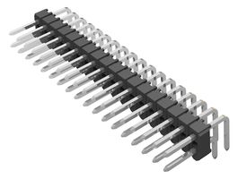 TSW-105-08-G-S-RA - Pin Header, Right Angle, Board-to-Board, 2.54 mm, 1 Rows, 5 Contacts, Through Hole Right Angle, TSW - SAMTEC