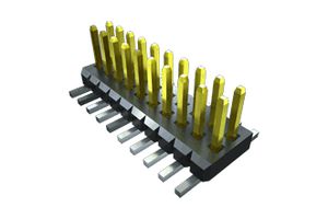 FTM-107-03-L-DV-S - Pin Header, Board-to-Board, 1 mm, 2 Rows, 14 Contacts, Surface Mount, FTM - SAMTEC