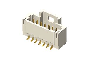 T1M-15-F-SV-L - Pin Header, Wire-to-Board, 1 mm, 1 Rows, 15 Contacts, Surface Mount, T1M - SAMTEC