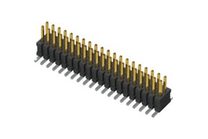 FTSH-103-01-F-D-RA - Pin Header, Board-to-Board, Wire-to-Board, 1.27 mm, 2 Rows, 6 Contacts, Through Hole Right Angle - SAMTEC